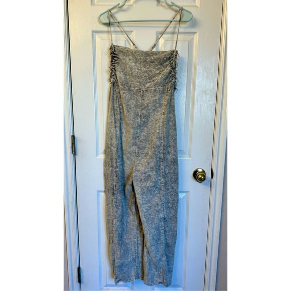 Urban Outfitters Pants - Urban Outfitters Out From Under Washed Denim Jumpsuit/Romper Women's Medium